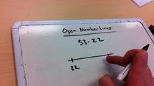 How To: Open Number Line Subtraction
