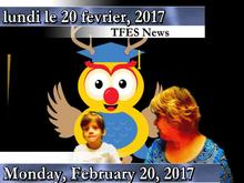 TFES News with Jacob from Kindergarten